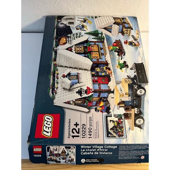 LEGO Creator 10229  Winter Village Cottage New Retired Vintage Open Box Holiday - Picture 14 of 16